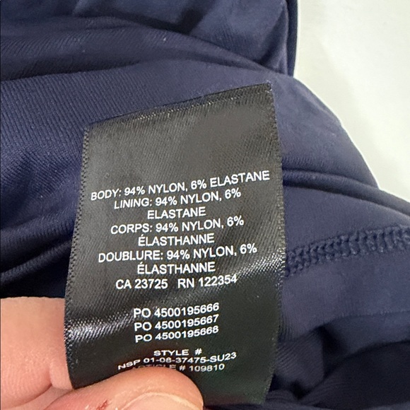 NWOT Babaton Contour Rouched Razorback Dress - Picture 3 of 4